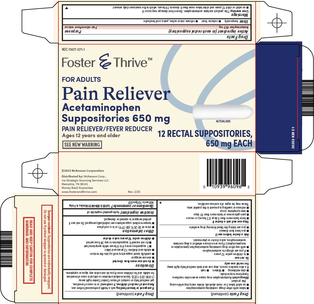 Pill image for Mckesson Pain Reliever Drug Facts