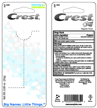 Pill image for Crest Cavity Protection