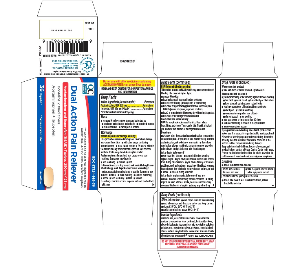 Pill image for Cdma-acetaminophen And Ibuprofen Tablets-dual Action Pain Reliever