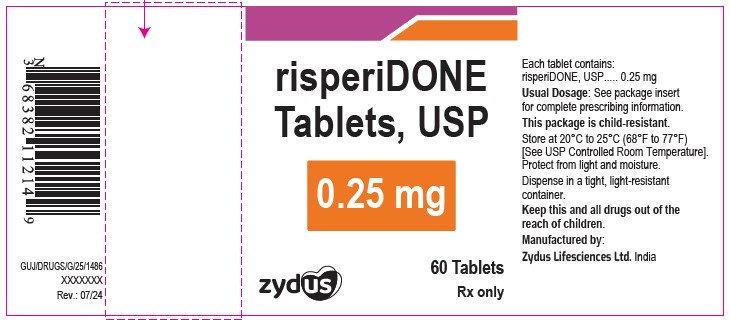 Pill image for Risperidone Tablets