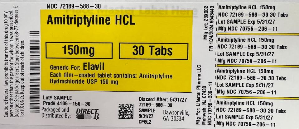 Pill image for Amitriptyline Hcl