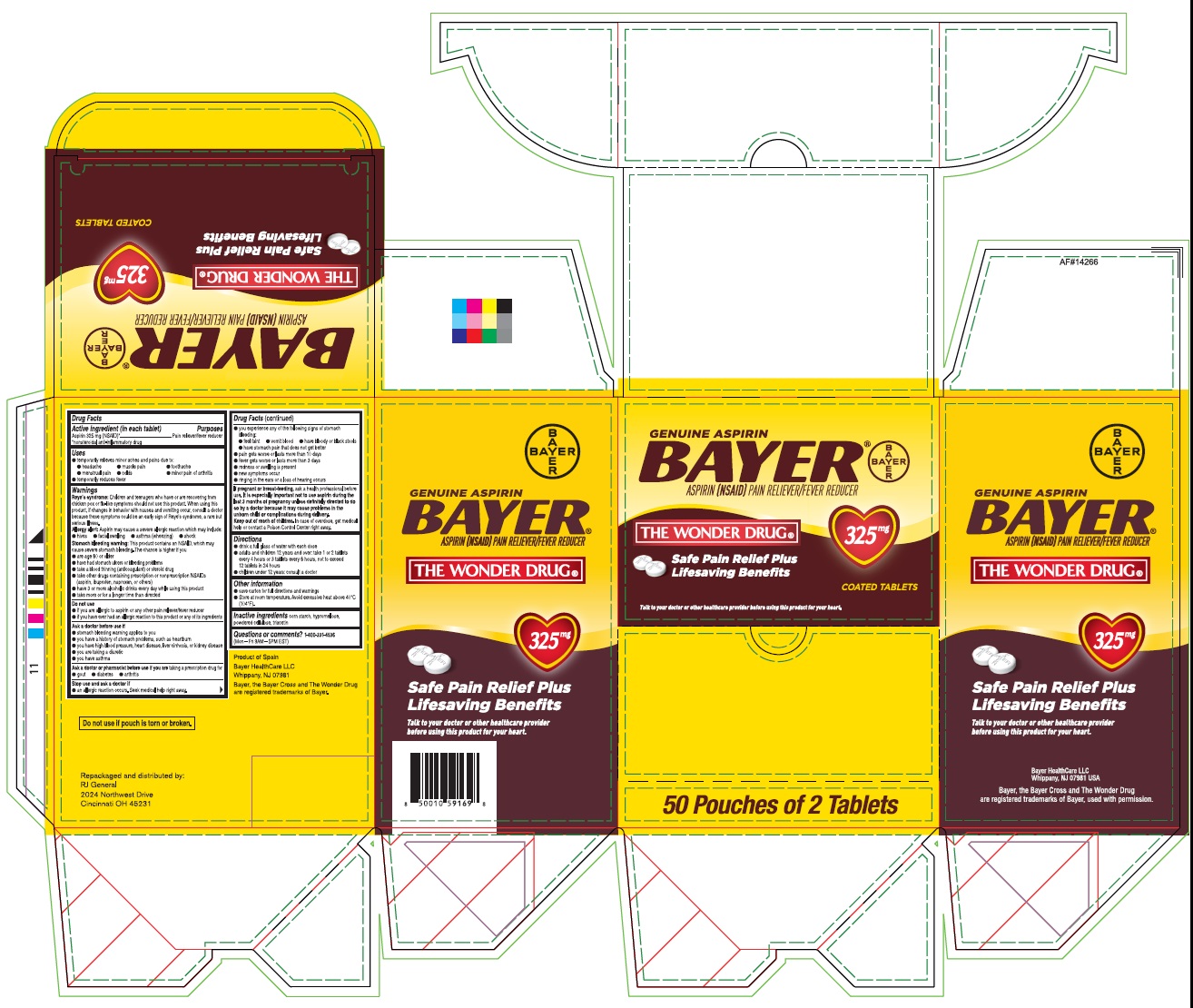 Pill image for Bayer Genuine Aspirin ®