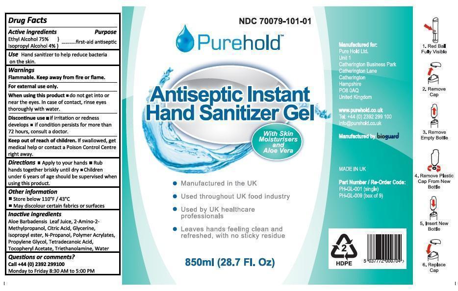 Pill image for Purehold Antiseptic Instant Hand Sanitizer Gel