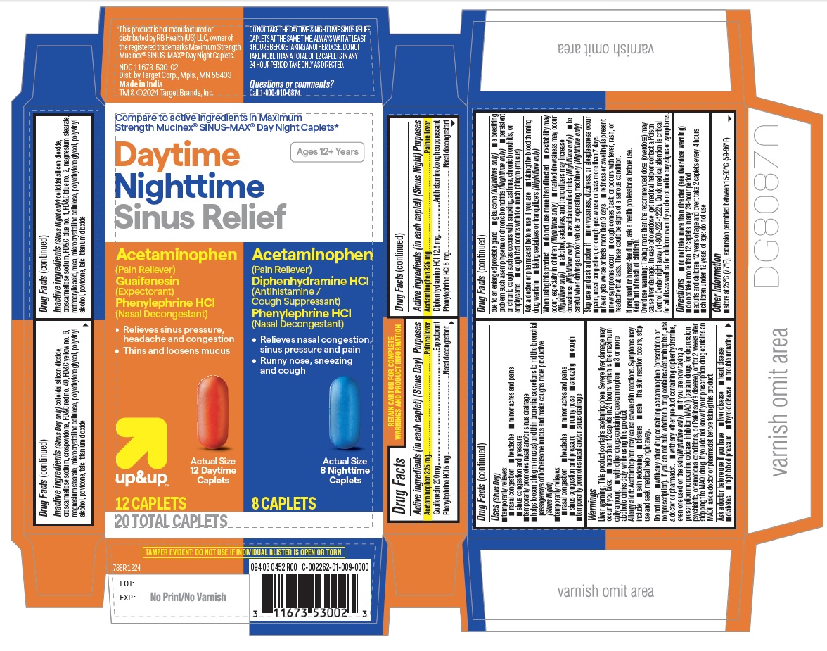 Pill image for 788r target daytime nighttime sinus relief