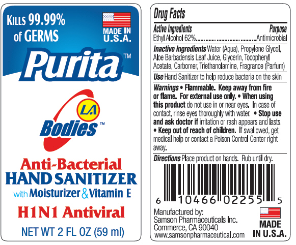 Pill image for La Bodies™ Purita™ Anti-bacterial Hand Sanitizer