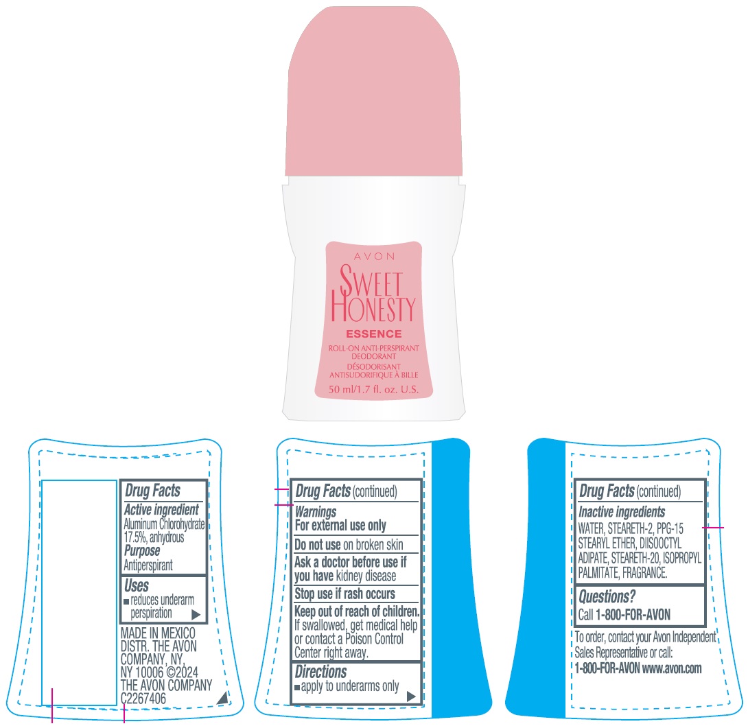 Pill image for Avon Sweet Honesty Essence Roll-on Anti-perspirant Deodorant 50ml