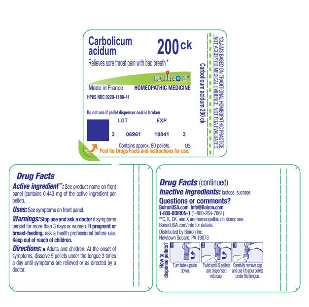 Pill image for Carbolicum Acidum 200ck
