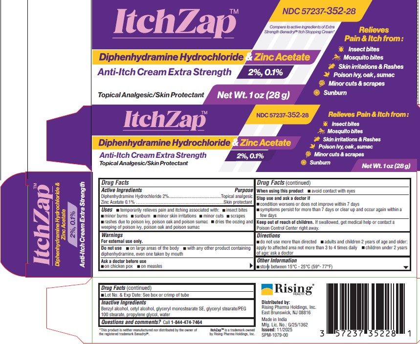 Pill image for Diphenhydramine Hydrochloride 2% & Zinc Acetate 0.1% anti-itch Cream
