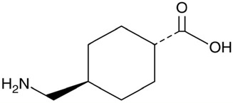 Pill image for These Highlights Do Not Include All The Information Needed To Use Tranexamic Acid Injection Safely And Effectively. See Full Prescribing Information For Tranexamic Acid Injection.