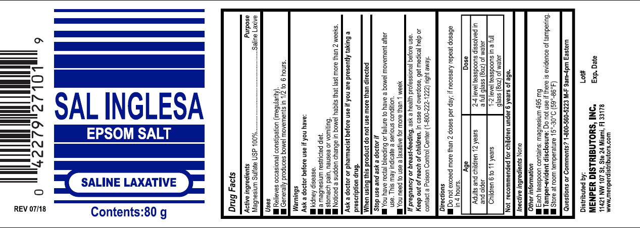 Pill image for Sal Inglesa (epsom Salt)