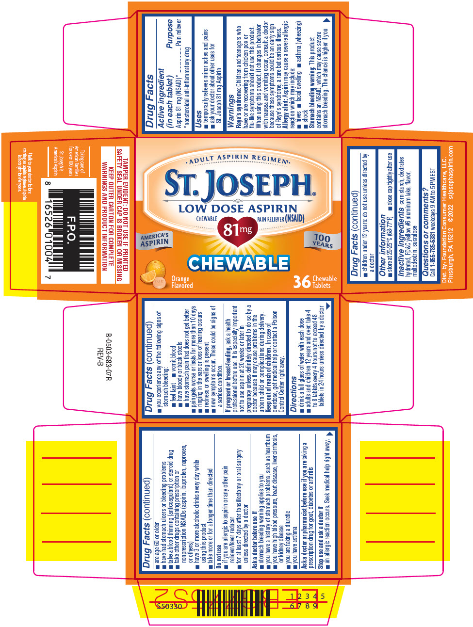 Pill image for St. Joseph ®