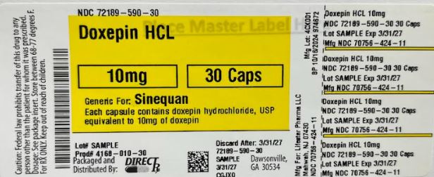 Pill image for Doxepin Hcl