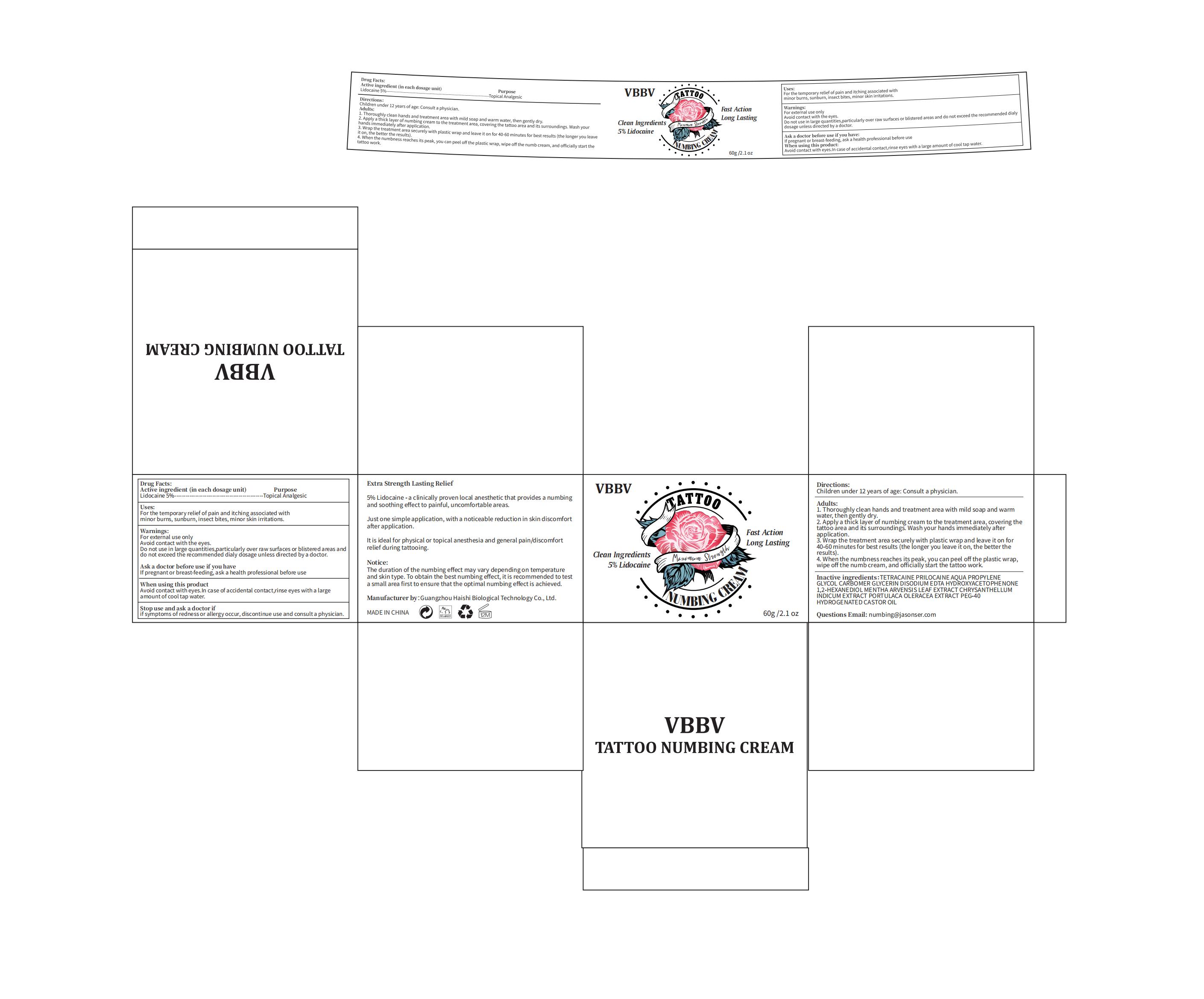 Pill image for Vbbv Numbing Cream