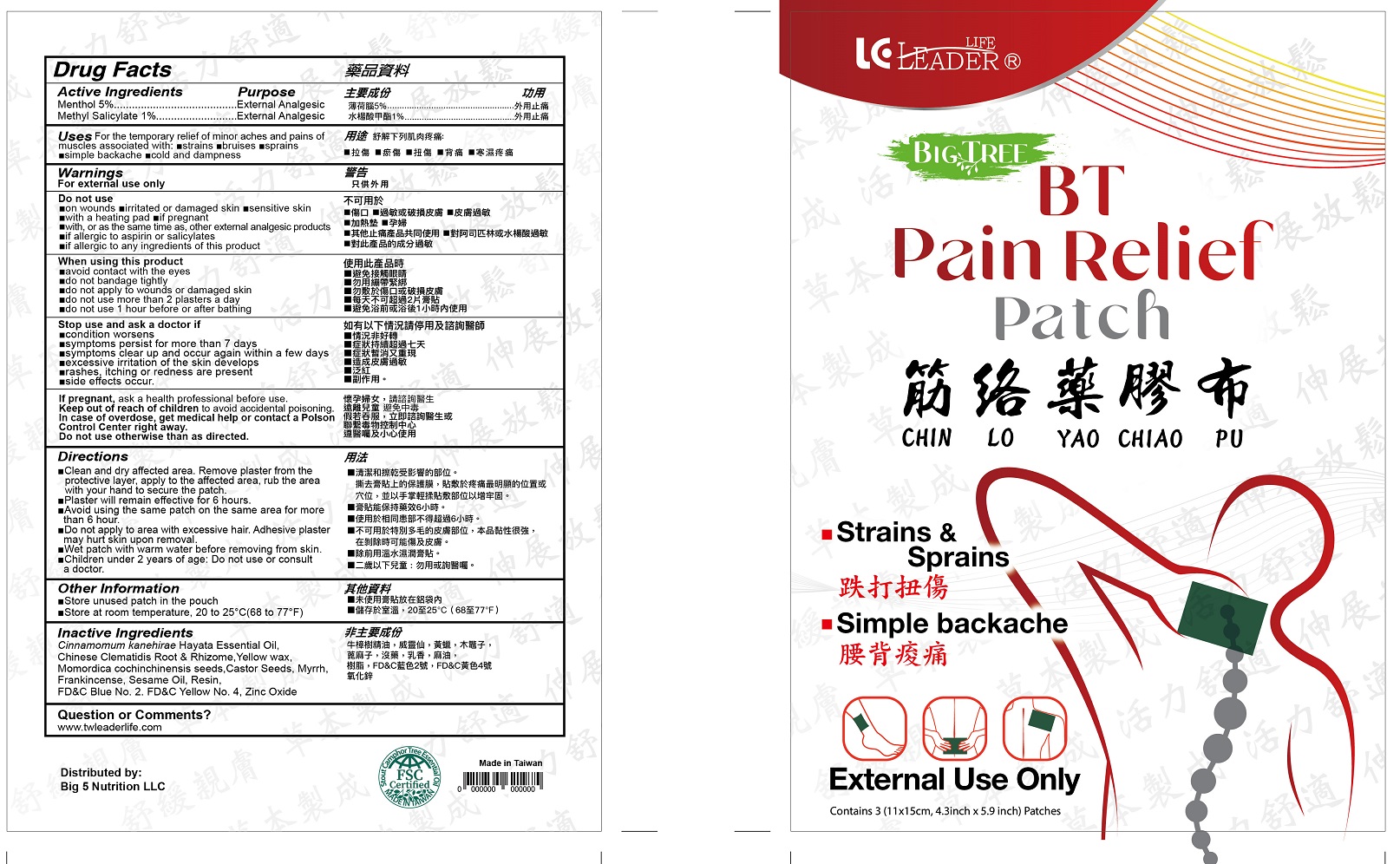 Pill image for Bt Pain Relief Patch