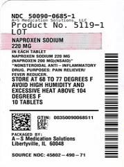 Pill image for Perrigo Naproxen Sodium Tablets 220 Mg Drug Facts