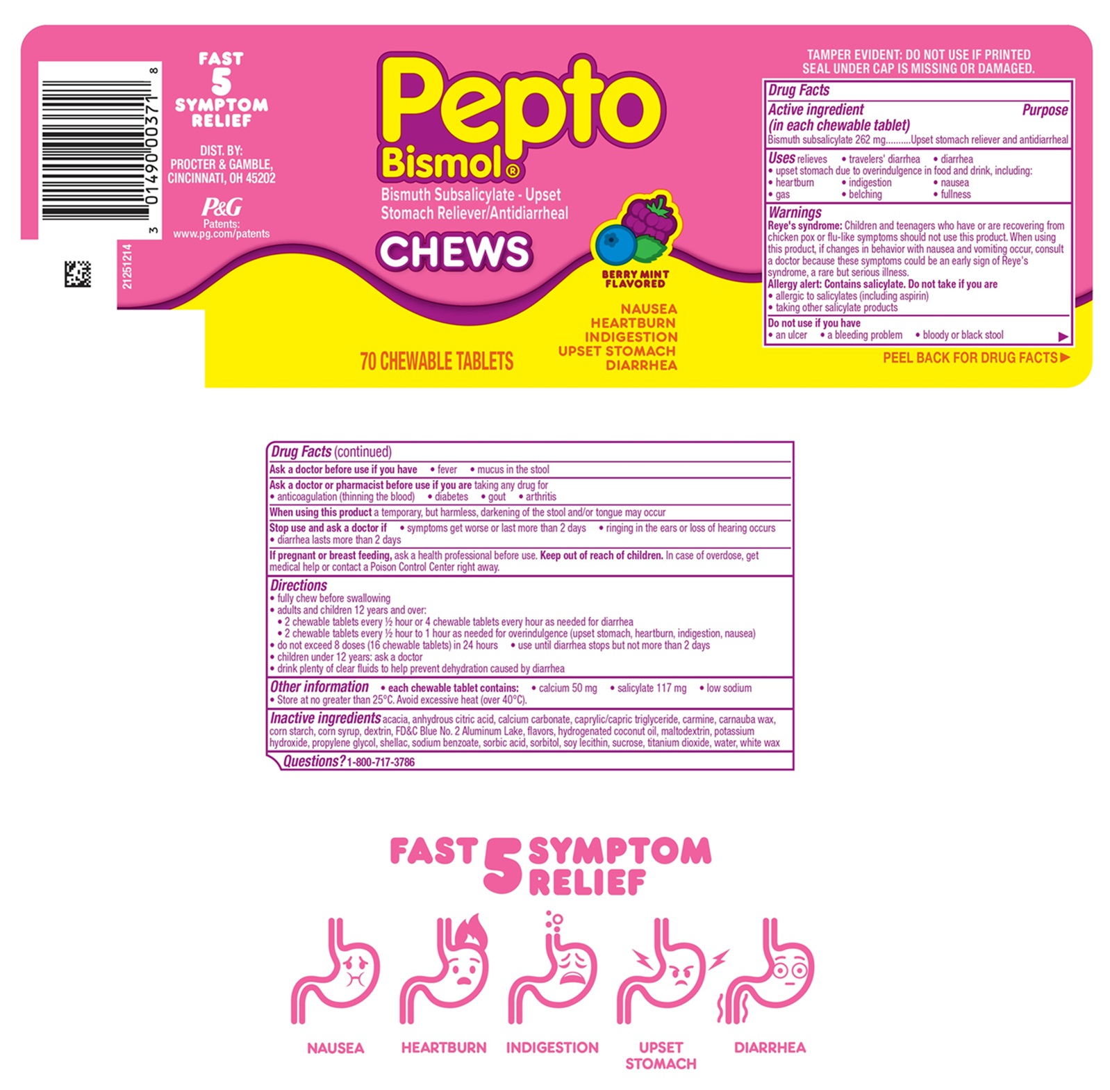 Pill image for Pepto Bismol ®