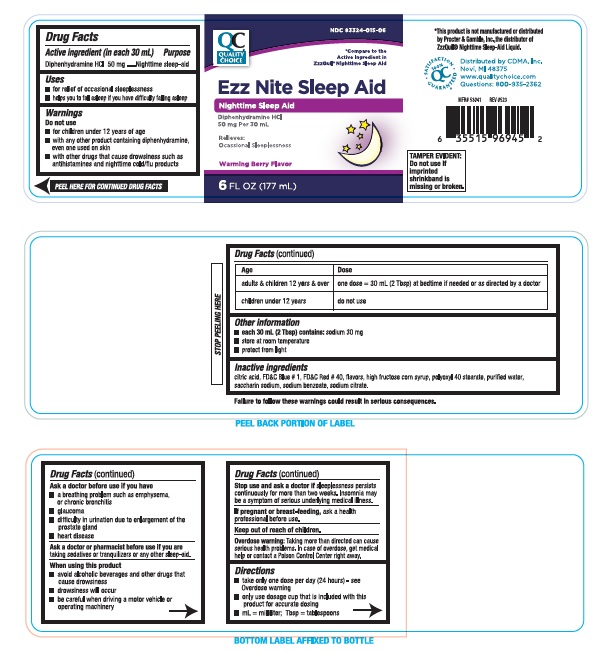 Pill image for Quality Choice Nighttime Sleep Aid 633