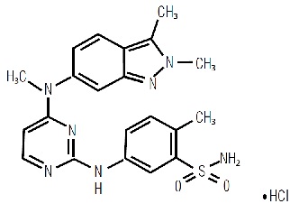 Pill image for These Highlights Do Not Include All The Information Needed To Use Pazopanib Tablets Safely And Effectively. See Full Prescribing Information For Pazopanib Tablets.