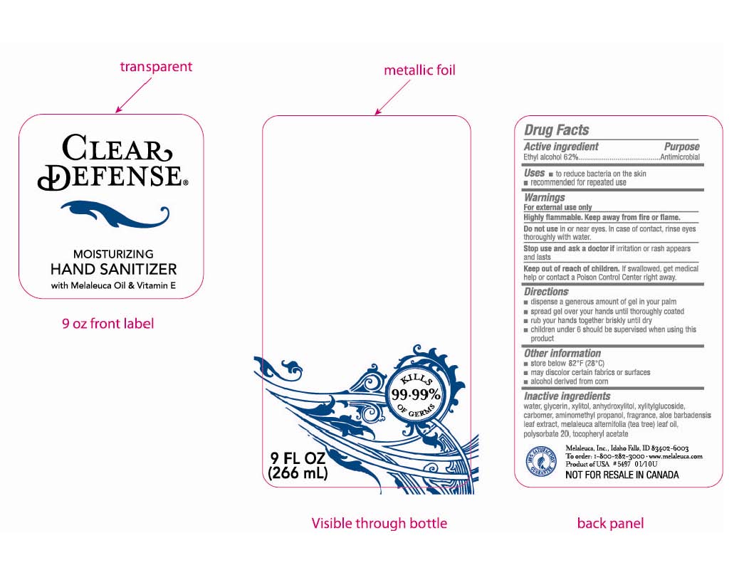 Pill image for Clear Defense Hand Gel 9oz