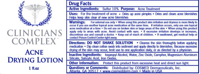 Pill image for Clinicians Complex Acne Drying Lotion