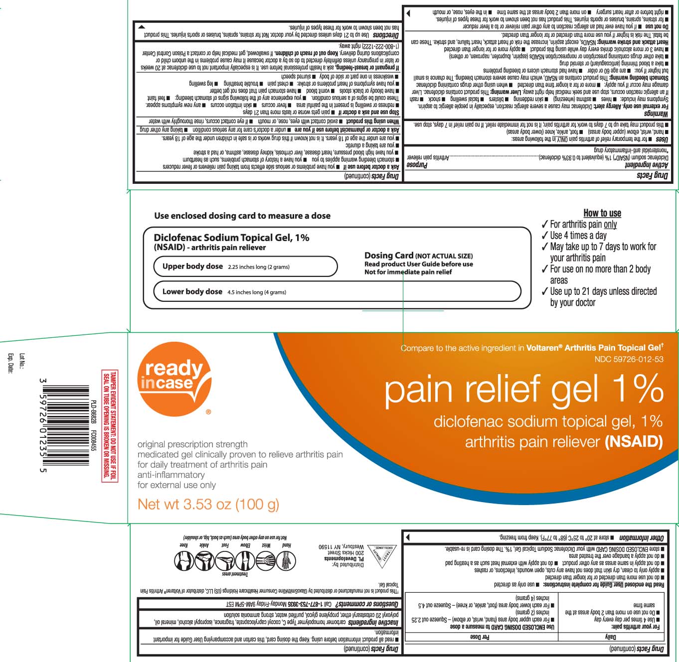 Pill image for Diclofenac Sodium 1 Percent Gel Aml
