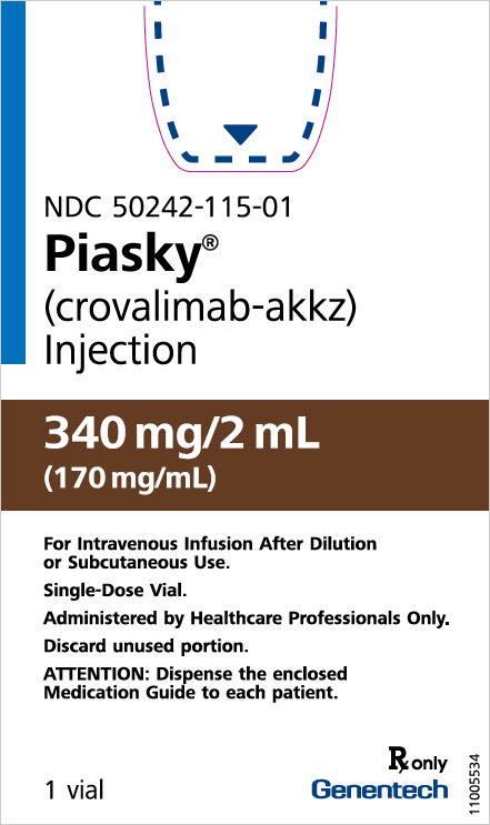 Pill image for These Highlights Do Not Include All The Information Needed To Use Piasky Safely And Effectively. See Full Prescribing Information For Piasky.
