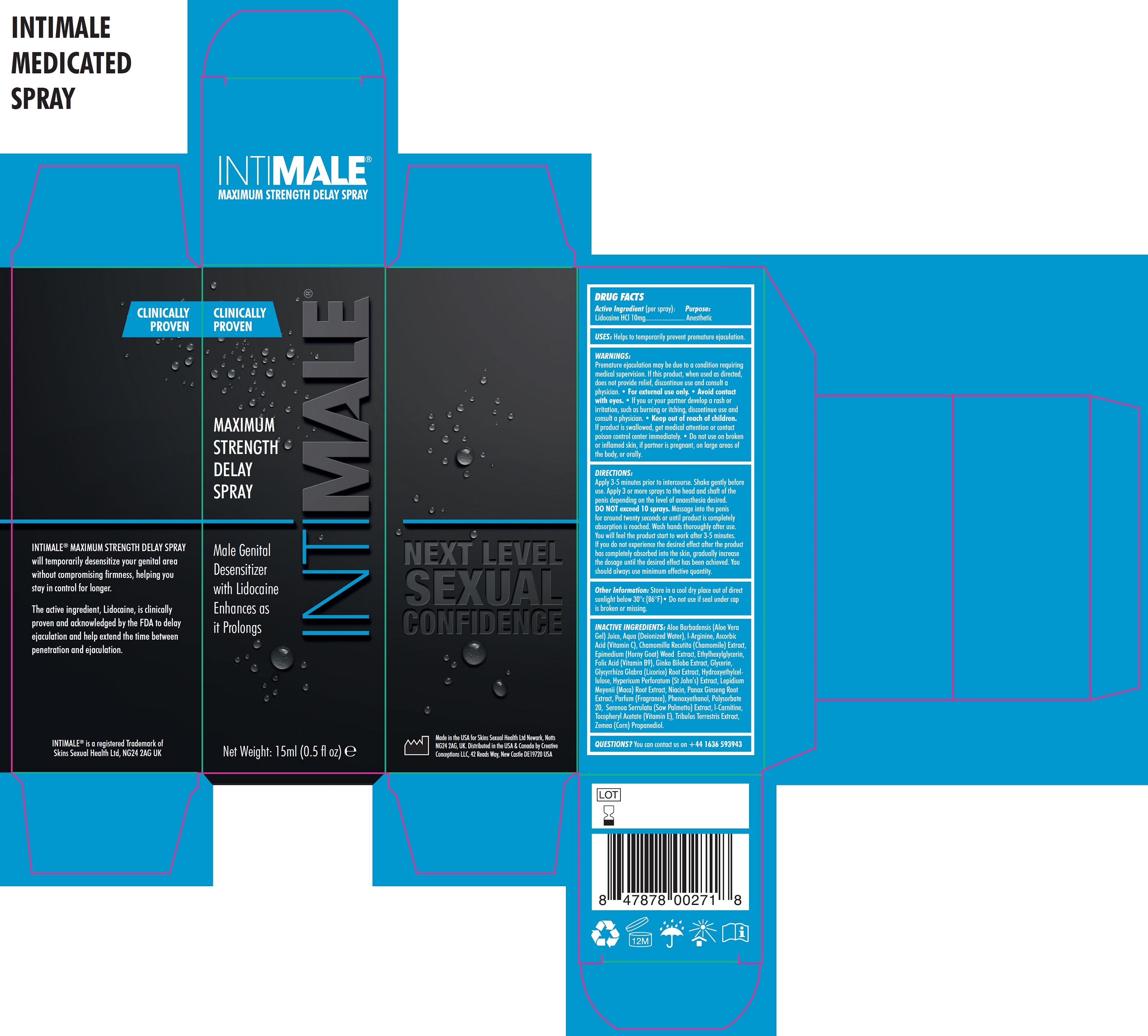 Pill image for Intimale Maximum Strength Delay Spray