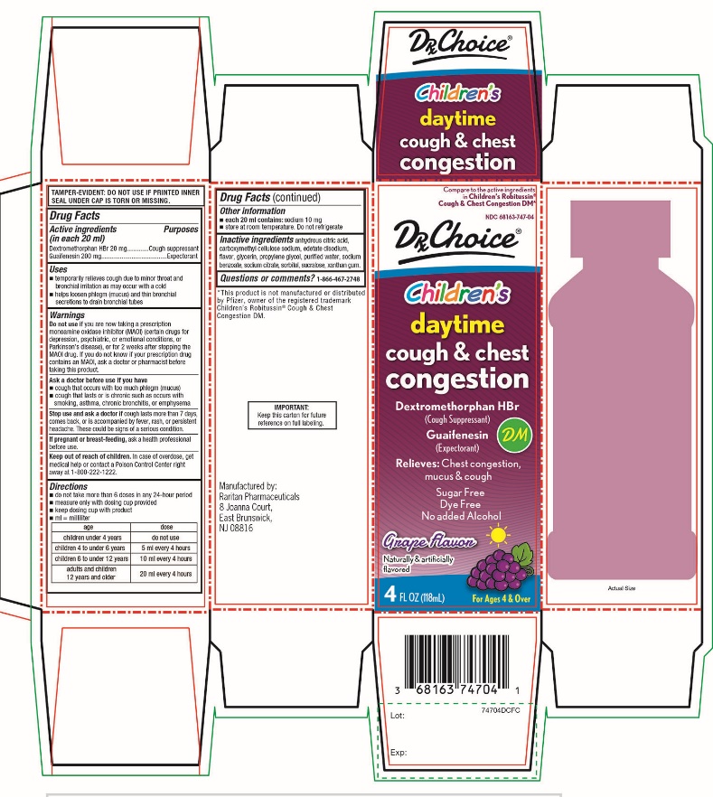 Pill image for Drx Choice Children’s Daytime Cough & Chest Congestion Grape Flavor