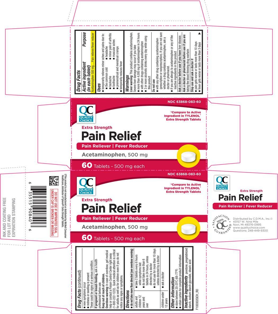 Pill image for Quality Choice Pain Relief Extra Strength Tablets - 2014-1027