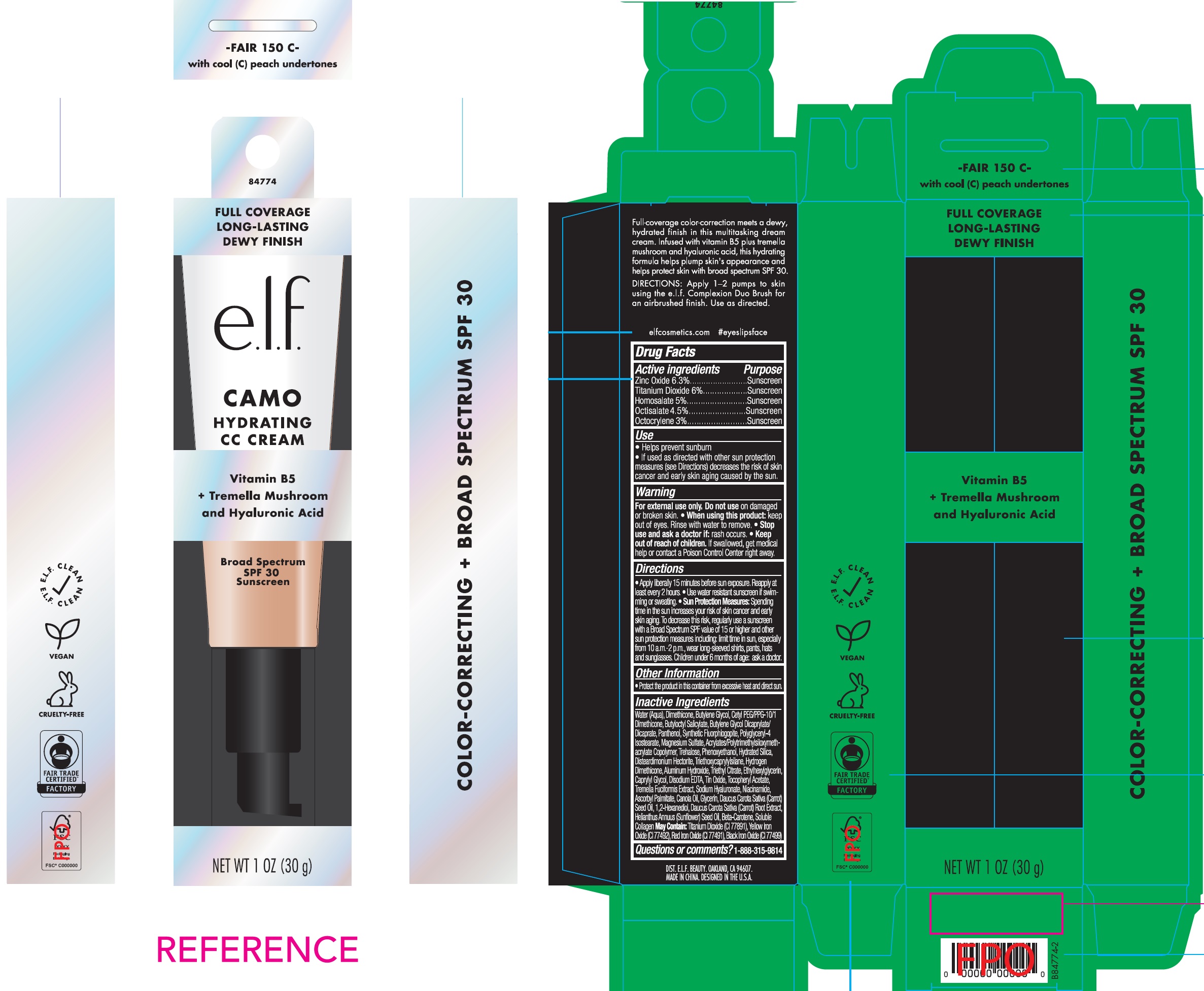 Pill image for Hydrating Camo Cc Cream Spf30 Fair 150 C