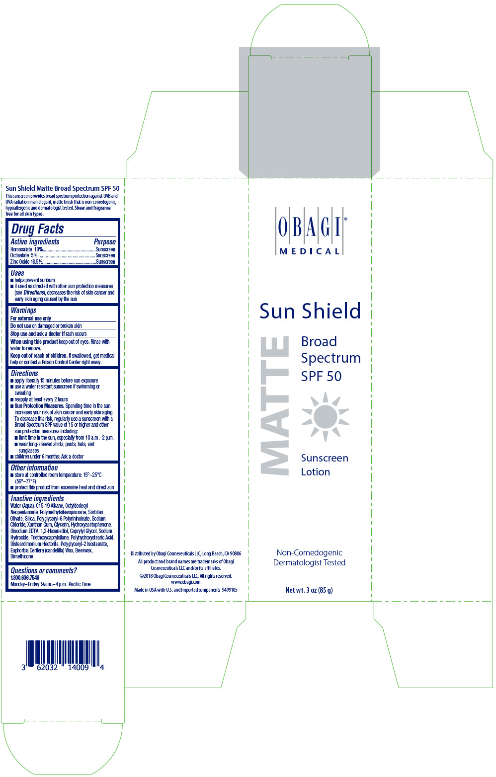 Pill image for Sun Shield Broad Spectrum Spf 50 Matte