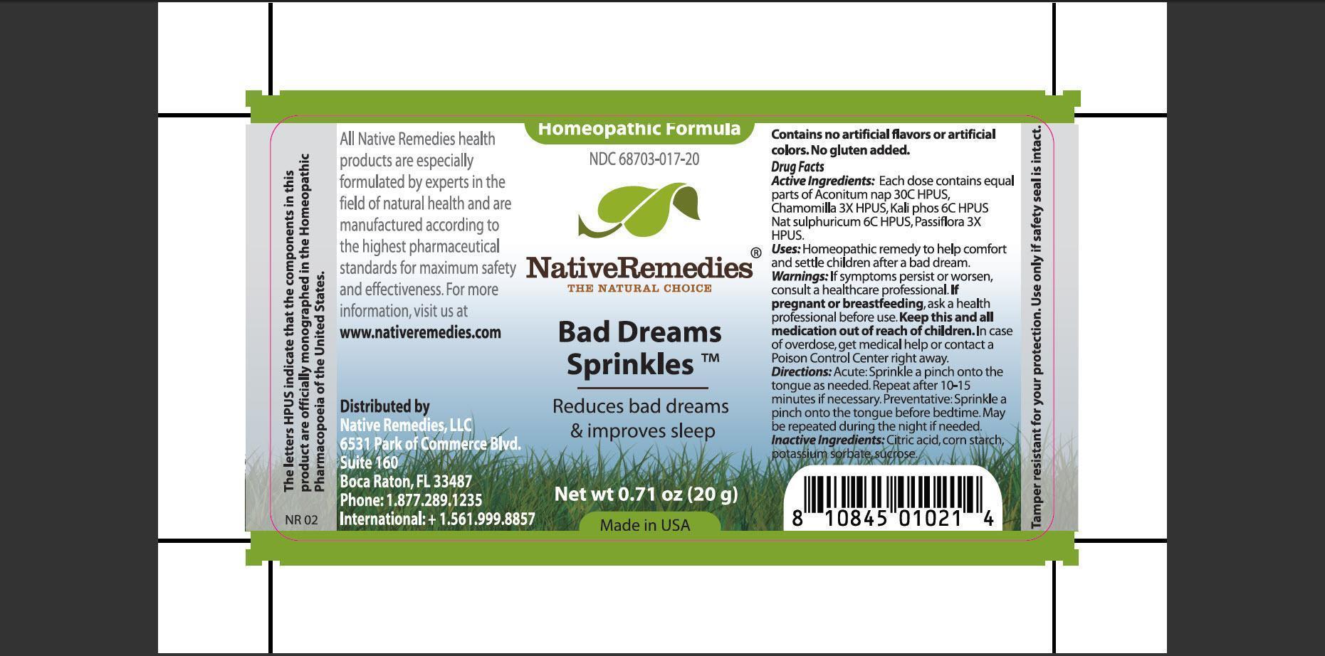 Pill image for Bad Dream Sprinkles