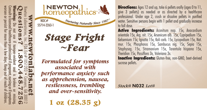Pill image for Stage Fright - fear