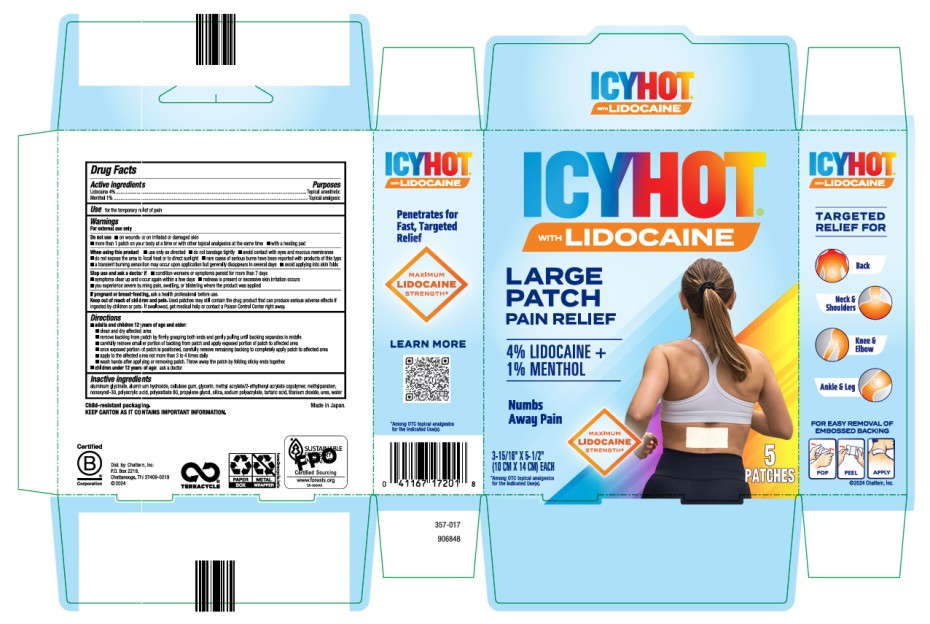 Pill image for Icy Hot With Lidocaine Patch