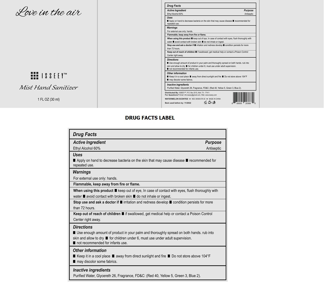 Pill image for Isseey™ Mist Hand Sanitizer - Love In The Air