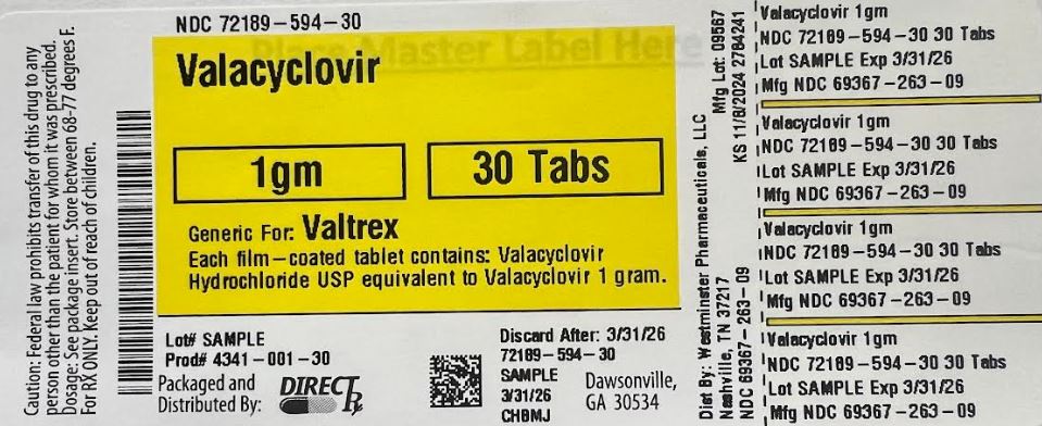Pill image for Valacyclovir