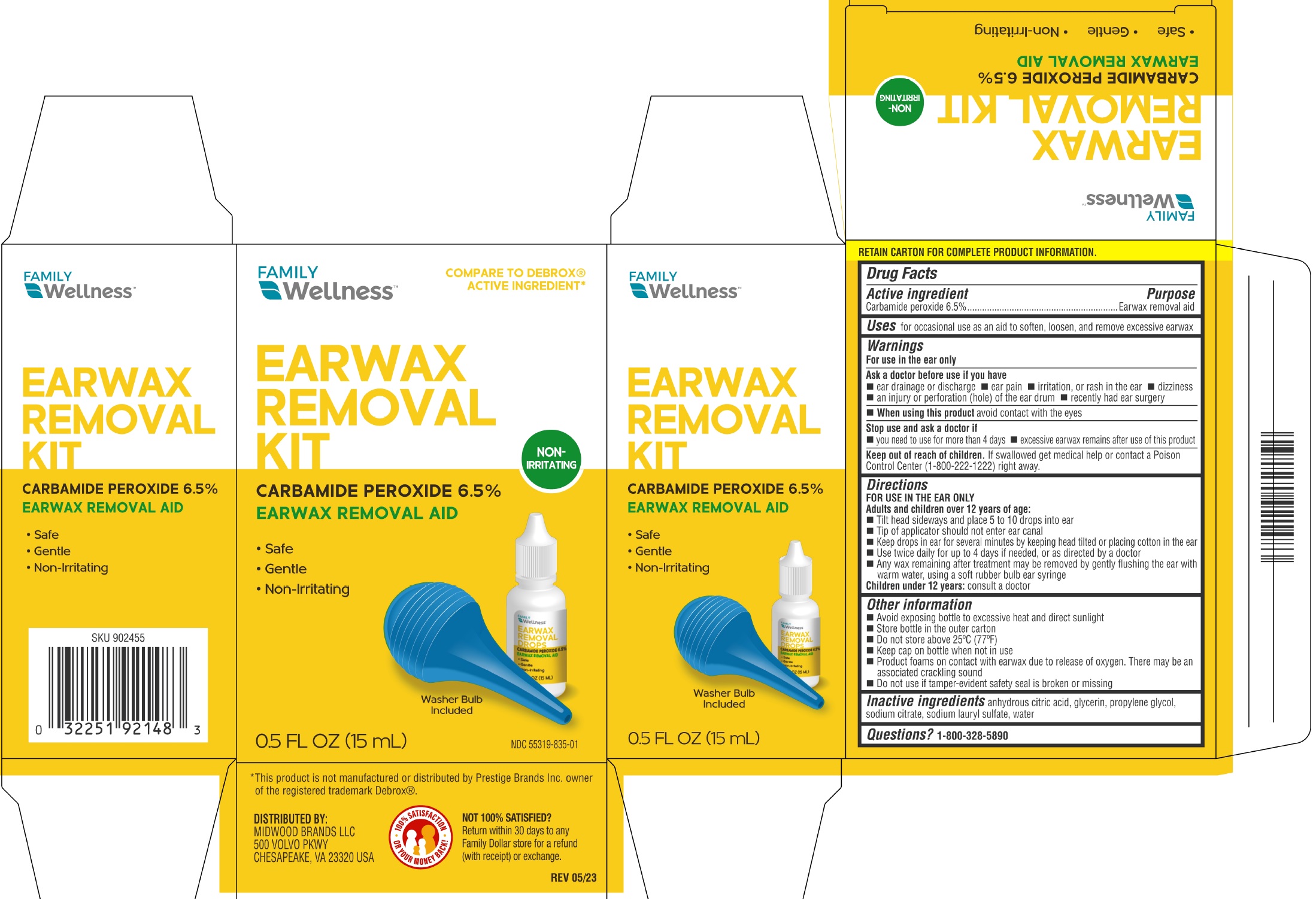 Pill image for Family Wellness-earwax Removal Kit, Earwax & Bulb