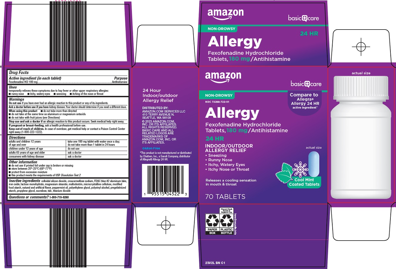 Pill image for Amazon Allergy Drug Facts