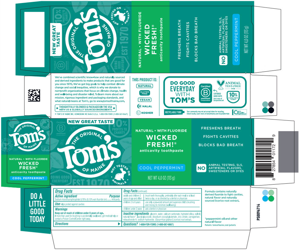 Pill image for tom's wicked fresh®