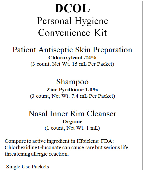 Pill image for d-col personal hygiene convenience kit