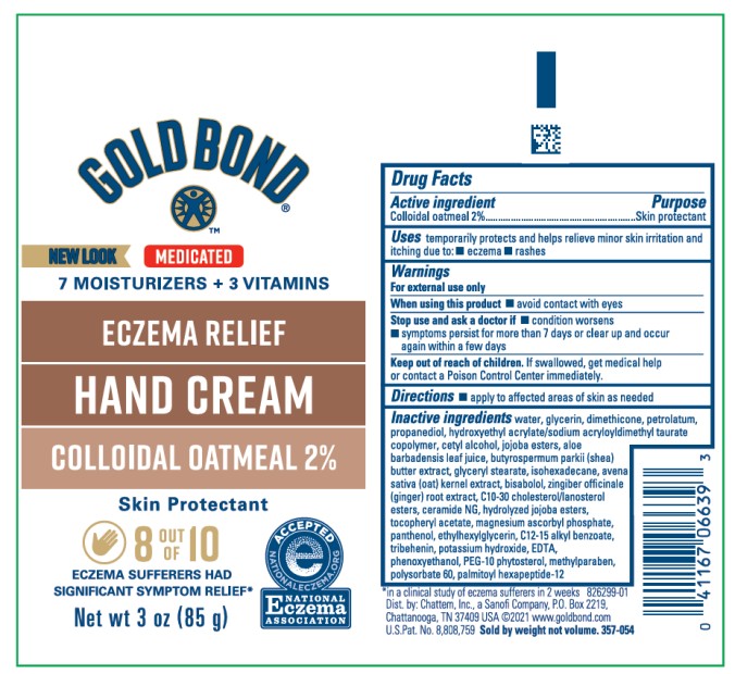 Pill image for gold bond eczema relief medicated hand cream