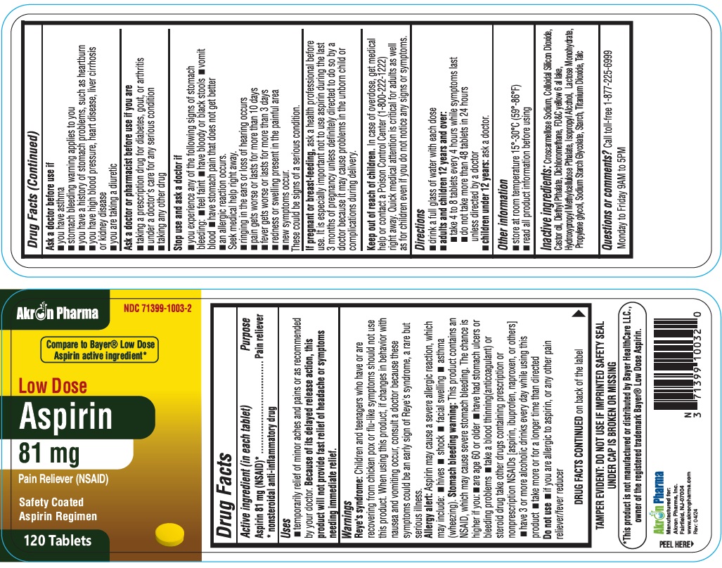 Pill image for Low Dose Aspirin