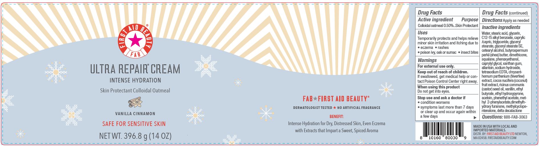 Pill image for First Aid Beauty Fab Ultra Repair Cream Skin Protectant Vanilla Cinnamon