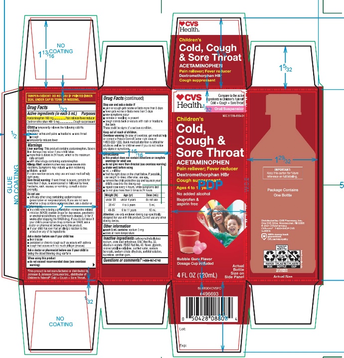 Pill image for Children's Cold + Cough + Sore Throat Relief
