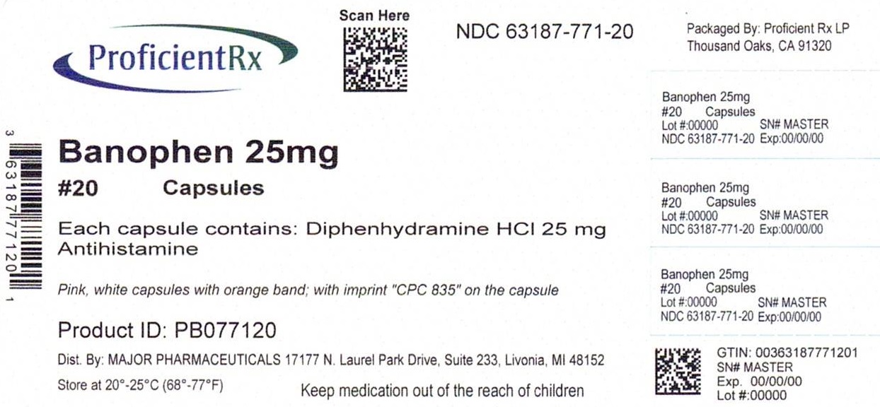 Pill image for Diphenhydramine Hydrochloride Capsules