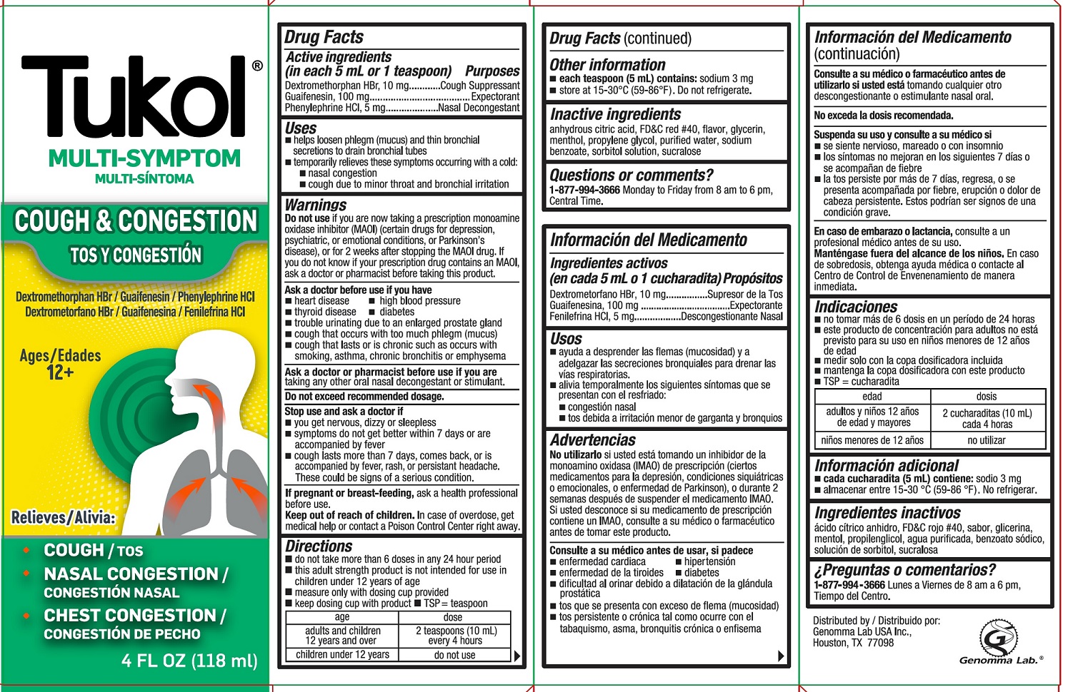 Pill image for Tukol ®