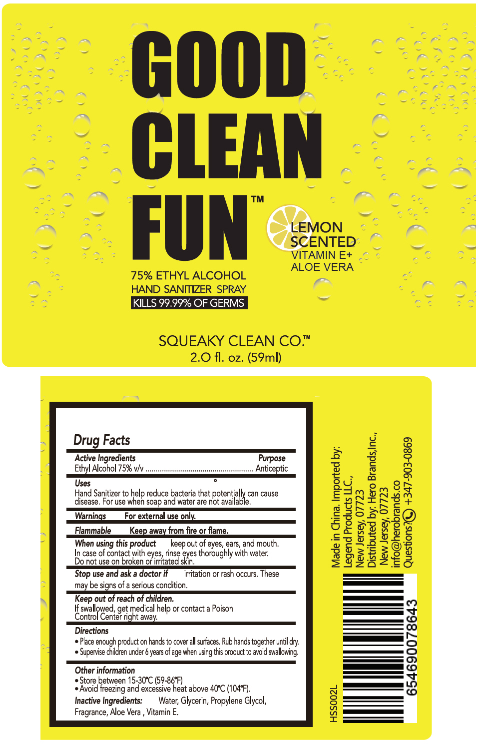 Pill image for Squeaky Clean Hand Sanitizer