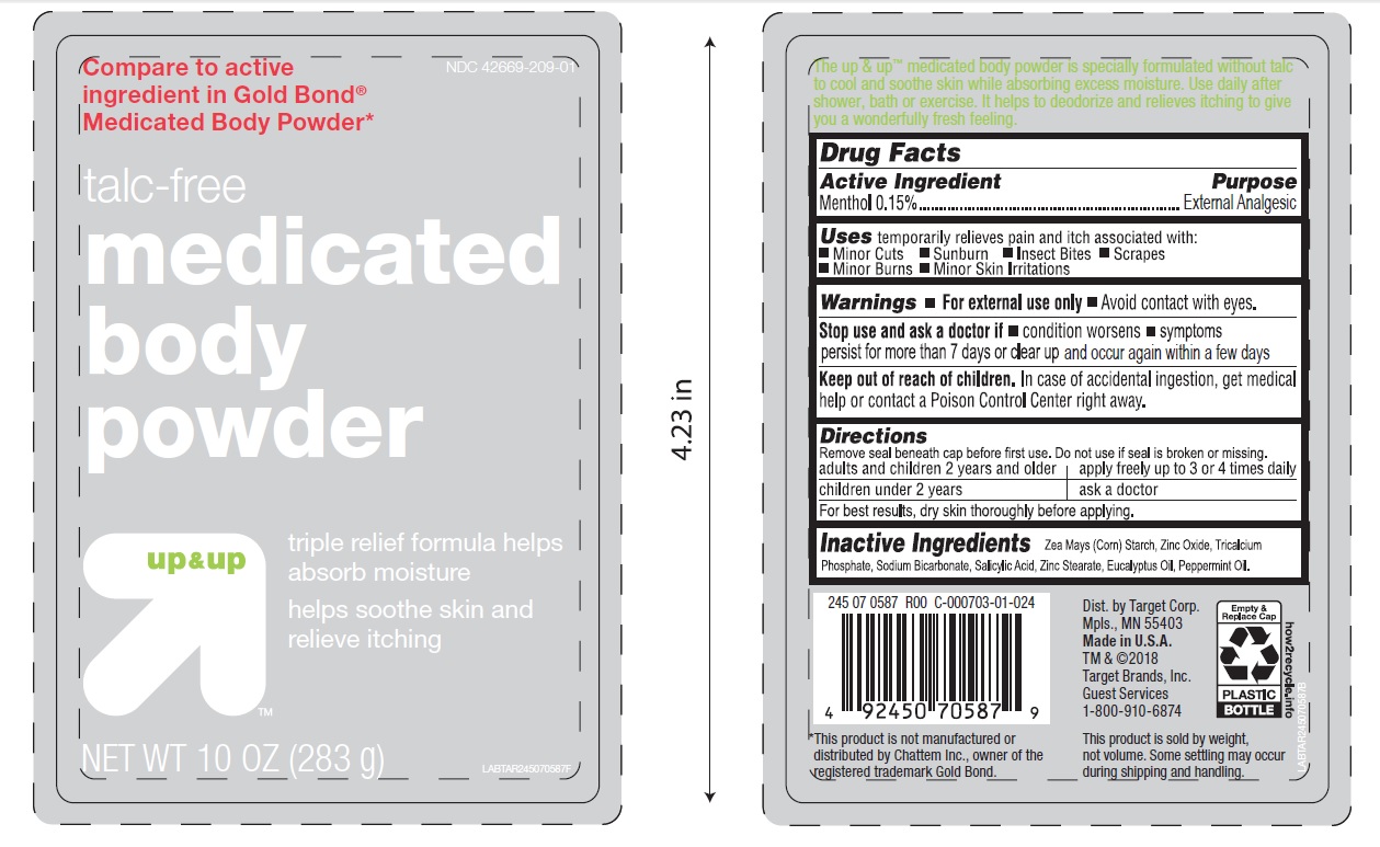 Pill image for Talc-free Medicated Body Powder