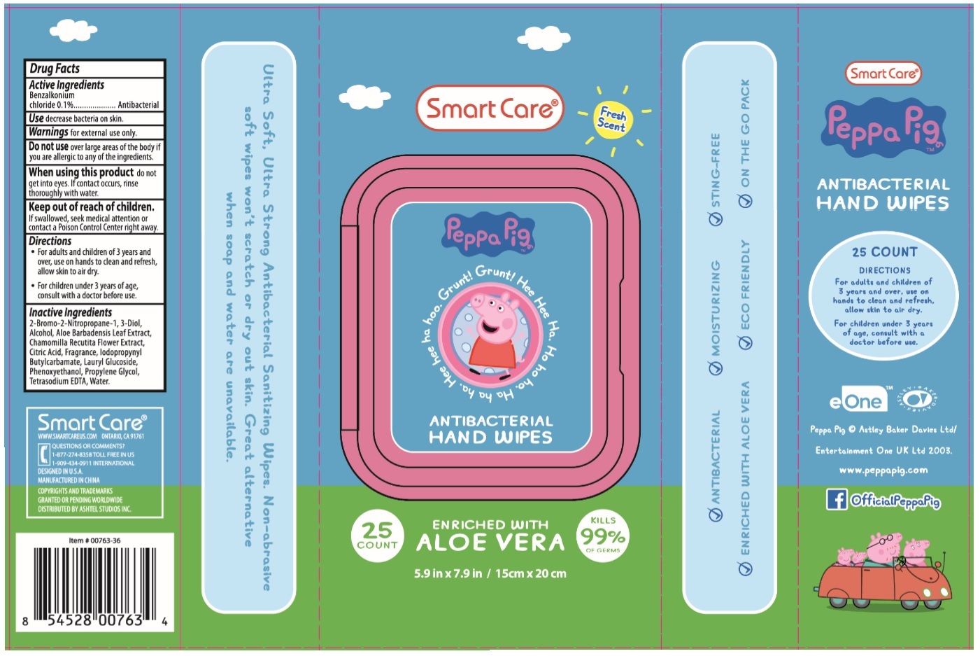 Pill image for Peppa Pig Antibacterial Wipes