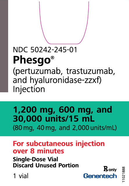 Pill image for These Highlights Do Not Include All The Information Needed To Use Phesgo Safely And Effectively. See Full Prescribing Information For Phesgo.